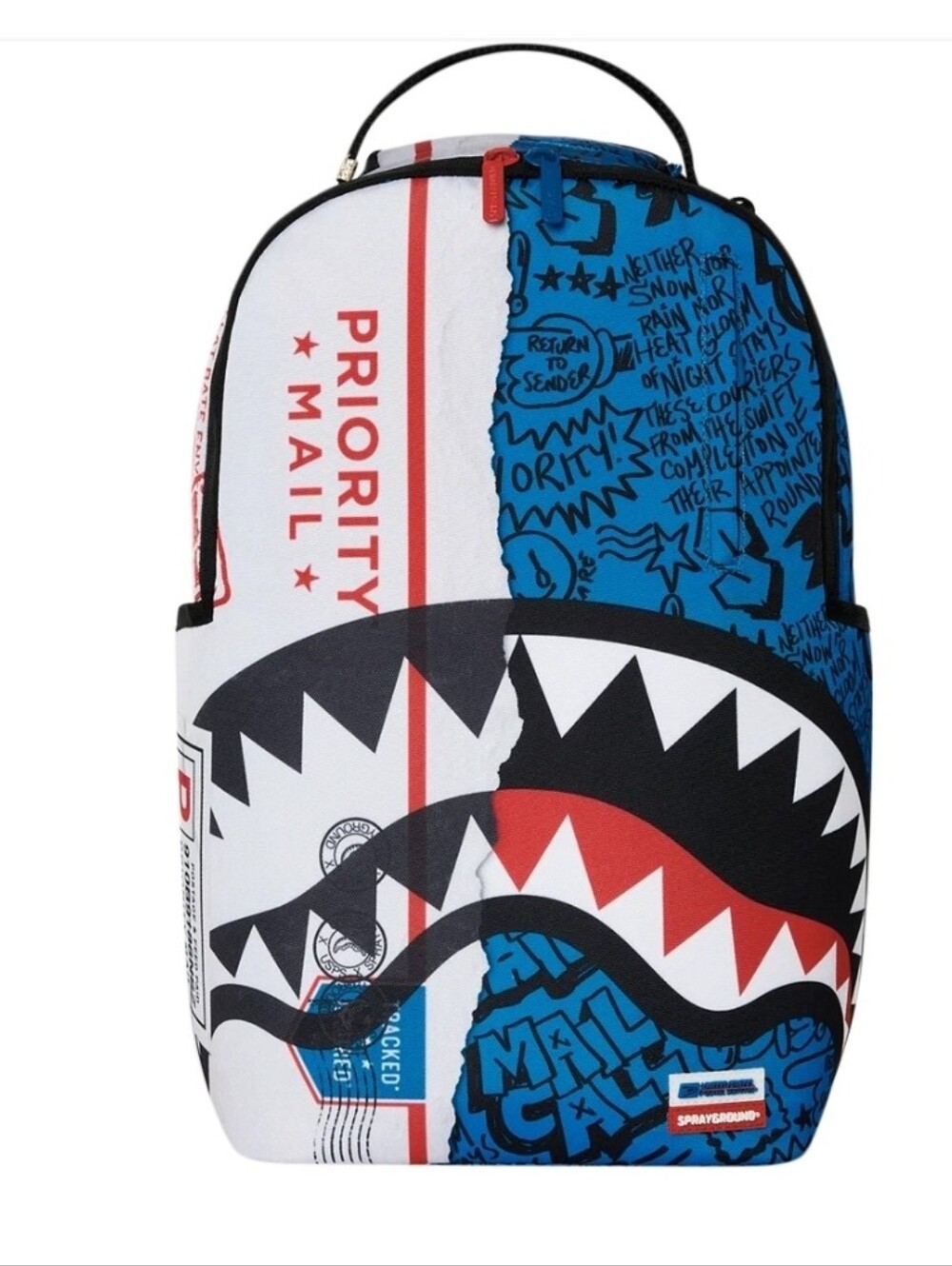 SPRAYGROUND USPS PRIORITY PACKAGE BACKPACK UNISEX LIMITED EDITION